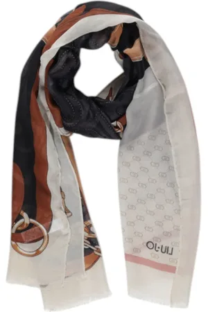 Liu Jo Silky Scarves, female, , Size: ONE SIZE Vibrant Print Polyester Scarf