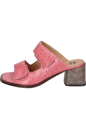 Moma Heeled Mules, female, , Size: 7 US Leather Sandals