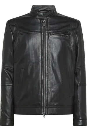 Peuterey Leather Jackets, male, , Size: XL Modern Horsehide Biker Jacket
