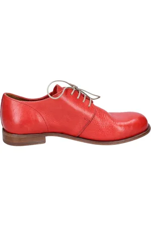 Moma Laced Shoes, female, , Size: 7 US Vintage Leather Elegant Shoes