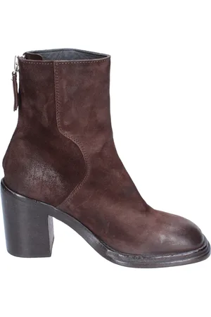 Moma Heeled Boots, female, , Size: 7 US Suede Ankle Boots