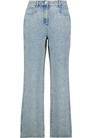 IRO Wide Trousers, female, , Size: S Washed Straight Cut Jeans