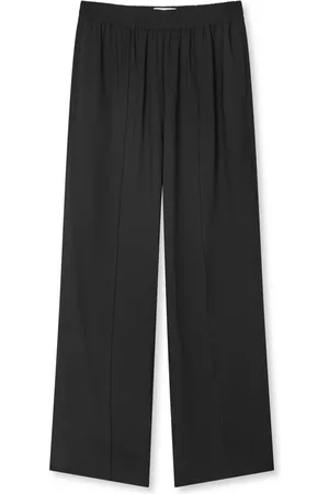 Mads Norgaard Wide Trousers, female, , Size: 3XL Light Crepe Harper Pants