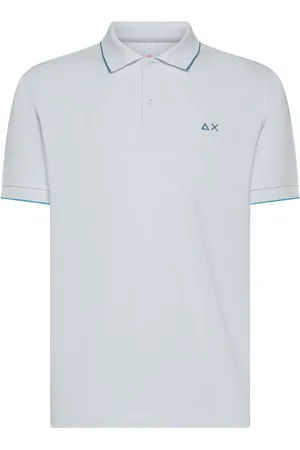 sun68 Polo Shirts, male, , Size: L Polo with Collar Detail