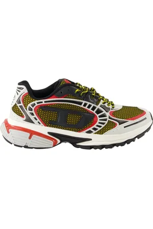 Diesel Sneakers, male, , Size: 11 US Sporty Red-Green Baskets Collection 2025