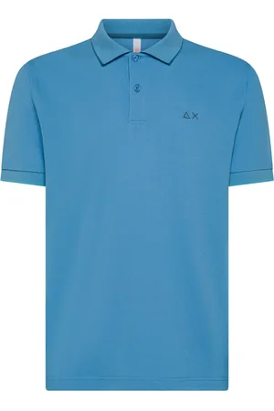 sun68 Polo Shirts, male, , Size: XL Polo with Collar Detail