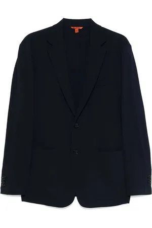 BARENA Blazers, male, , Size: XL Linen Viscose Blend Jacket