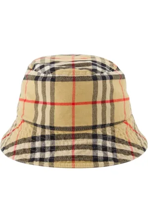 Burberry Hats, unisex, , Size: S Vintage Check Slip-On Cotton Unisex Model