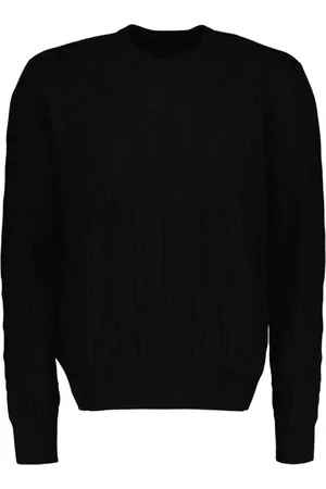 Givenchy Round-neck Knitwear, male, , Size: S 4G Collection Cotton Sweater