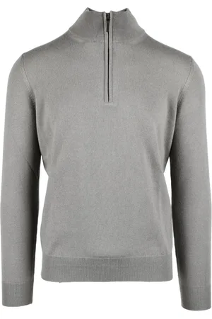 KANGRA CASHMERE Turtlenecks, male, , Size: L Luxury Merino Silk Cashmere Sweater