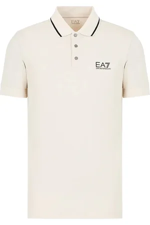 EA7 Polo Shirts, male, , Size: S Rainy Day Polo Shirt with Logo