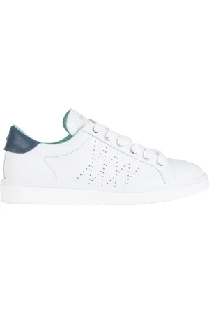 Panchic Sneakers, male, , Size: 10 US Lace-Up Sneakers with Blue Spoiler