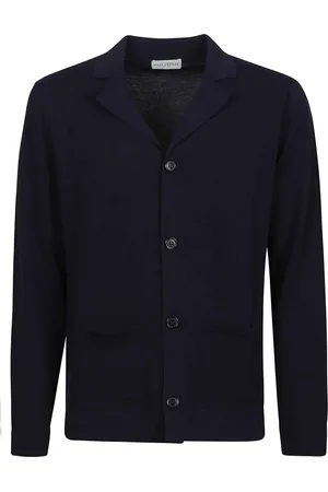 BALLANTYNE Cardigans, male, , Size: XL Plain Cardigan