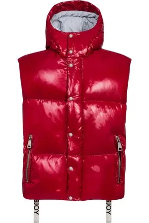 Khrisjoy Vests, female, , Size: S Puffer Vest with Hood