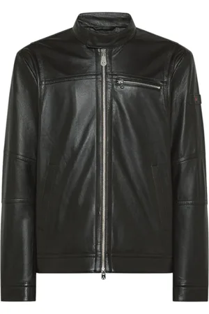 Peuterey Leather Jackets, male, , Size: XL Leather Jacket Saguaro PE 11