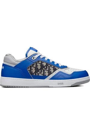 Dior Sneakers, male, , Size: 17 US Leather Sneakers with Iconic Monogram