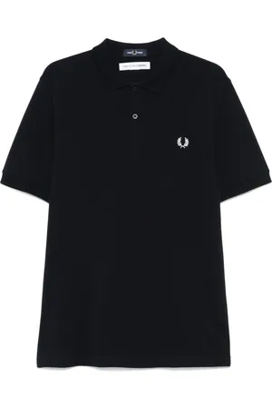 Comme des Garçons Polo Shirts, male, , Size: M Slogan Polo Shirt
