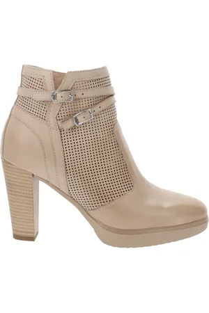 Nero Giardini Heeled Boots, female, , Size: 8 US Leather Ankle Boots Elegant Style