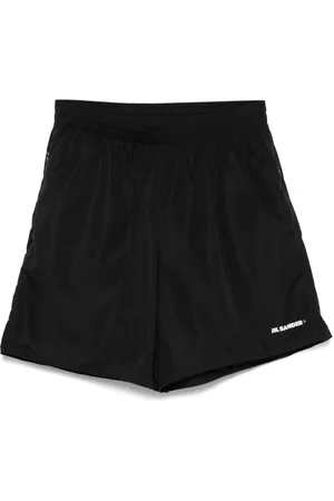 Jil Sander Short Shorts, male, , Size: M Elastic Waistband Shorts with Pockets