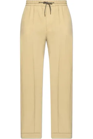 Paul Smith Slim-fit Trousers, male, , Size: W38 Linen trousers with crease