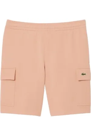 Lacoste Casual Shorts, male, , Size: M Casual Cotton Shorts with Crocodile Logo