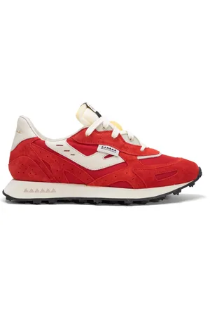 RUN OF Sneakers, male, , Size: 8 US Sneaker Crimson M