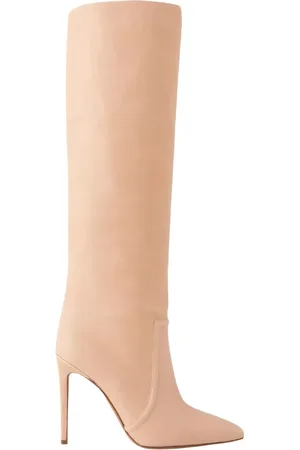 PARIS TEXAS Heeled Boots, female, , Size: 6 1/2 US Suede Knee-High Boots