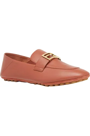 Fendi Loafers, female, , Size: 7 US Flat Shoes Baguette Motif