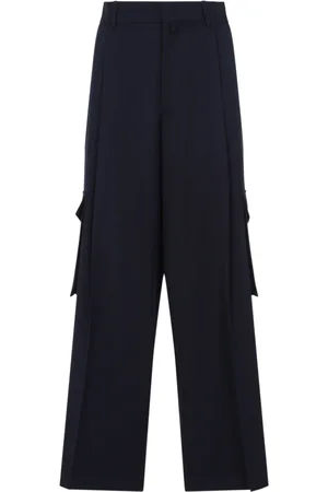 DRIES VAN NOTEN Straight Trousers, male, , Size: S Stylish Tris Pants for Men