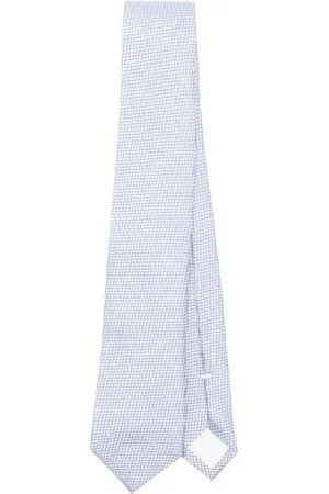 corneliani Ties, male, , Size: ONE SIZE Sky Silk Tie
