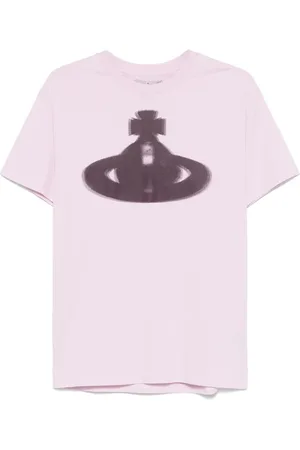Vivienne Westwood T-Shirts, male, , Size: L Spray-Paint Effect T-shirts and Polos