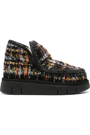 Mou Winter Boots, female, , Size: 9 US Eskimo Bounce Sneaker Tweed