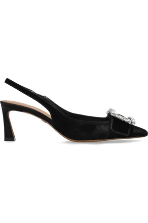 Dolce & Gabbana Pumps, female, , Size: 9 1/2 US Velvet high-heeled shoes