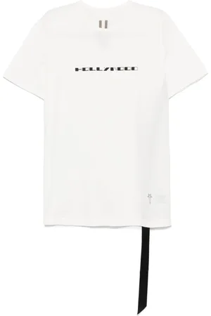 Rick Owens T-Shirts, male, , Size: XL Crew Neck T-shirt Front Print