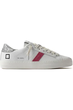 D.A.T.E. Sneakers, female, , Size: 9 US Sneakers with Fuchsia Band