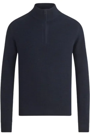 Belstaff Turtlenecks, male, , Size: L Quarter Zip Jumper