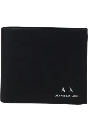 Armani Exchange Wallets & Cardholders, male, , Size: ONE SIZE Stylish Faux Leather Wallet