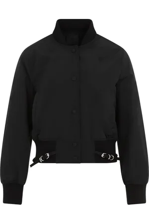 Givenchy Bomber Jackets, female, , Size: XS Long Sleeve With Attached Belt Blouson