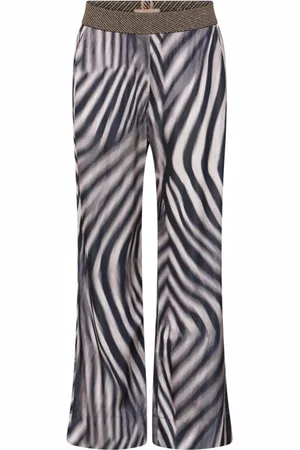 gustav Wide Trousers, female, , Size: XL Wide Leg Pants with Elastic Waistband