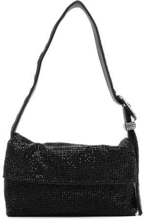 BENEDETTA BRUZZICHES Shoulder Bags, female, , Size: ONE SIZE Crystal Shoulder Bag with Silk Lining