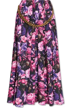 Balenciaga Maxi Skirts, female, , Size: XS Floral Pattern Skirt