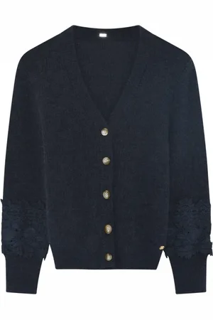 gustav Cardigans, female, , Size: XS Lace Knit Cardigan
