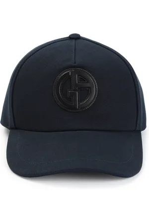 Giorgio Armani Caps, male, , Size: S Stylish Cotton Hat