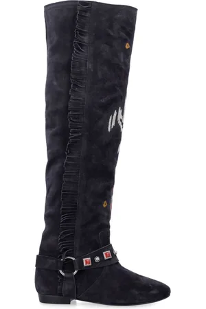 Isabel Marant Over-knee Boots, female, , Size: 6 US Closed Toe Fringe Boots