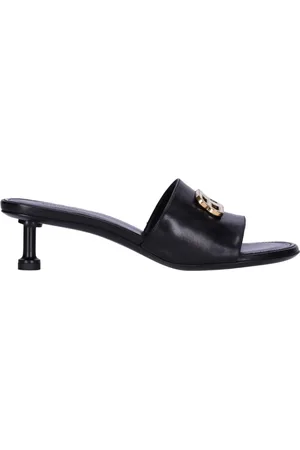 Balenciaga Heeled Mules, female, , Size: 10 1/2 US Heeled Mules