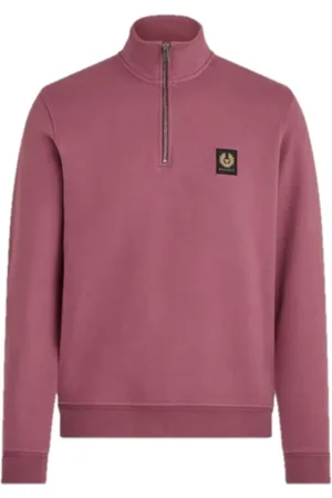 Belstaff Sweatshirts, male, , Size: 2XL Quarter Zip Sweatshirt