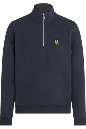 Belstaff Sweatshirts, male, , Size: L Quarter Zip Sweatshirt