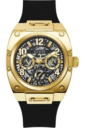 Guess Watches, male, , Size: ONE SIZE Prodigy Silicone Multifunction Watch