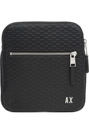 Armani Exchange Messenger Bags, male, , Size: ONE SIZE Crossbody Bag with Adjustable Strap