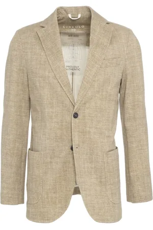 Circolo Blazers, male, , Size: 2XL Blazer Easy Jacket